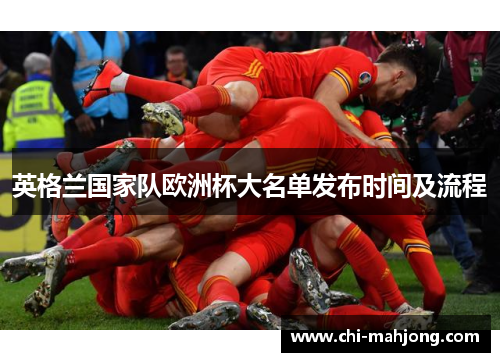 英格兰国家队欧洲杯大名单发布时间及流程